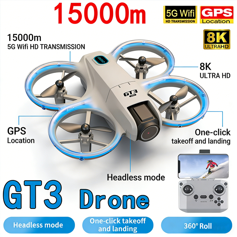 Drone Video Production - Neue GT3 MAX Drohne 8K HD