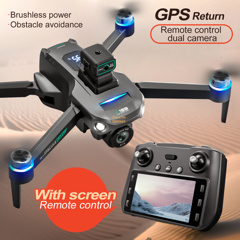 Drone Cinematic - 8K Dual Kamera 5G WIFI FPV