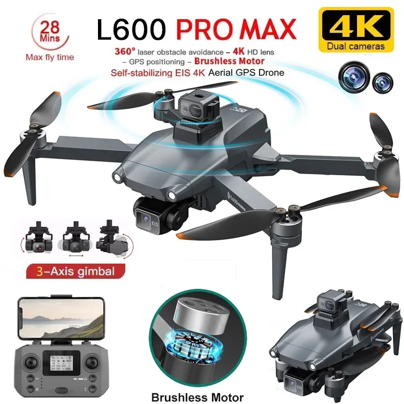 Drone Mapping - L600 PRO MAX GPS Drone Professionelle