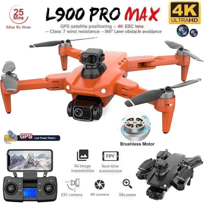 L900 Pro MAX GPS-Drohne 4K Pro – Drone Mapping Bewertung und Preis