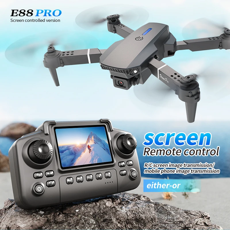Professionelle E88 PRO Drohne  – Drone Surveying Bewertung und Preis