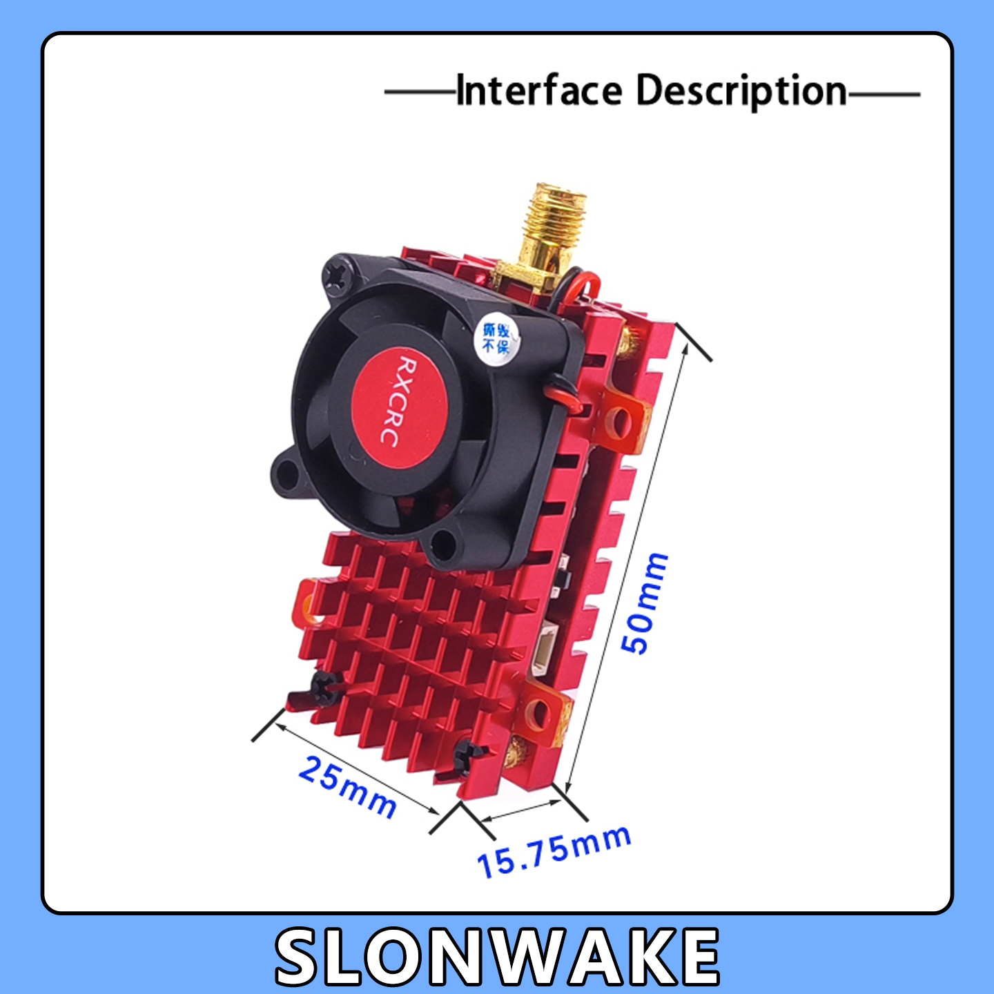 SLONWAKE 5,8G 2W VTX FPV 1800T – Drone Cinematic Bewertung und Preis