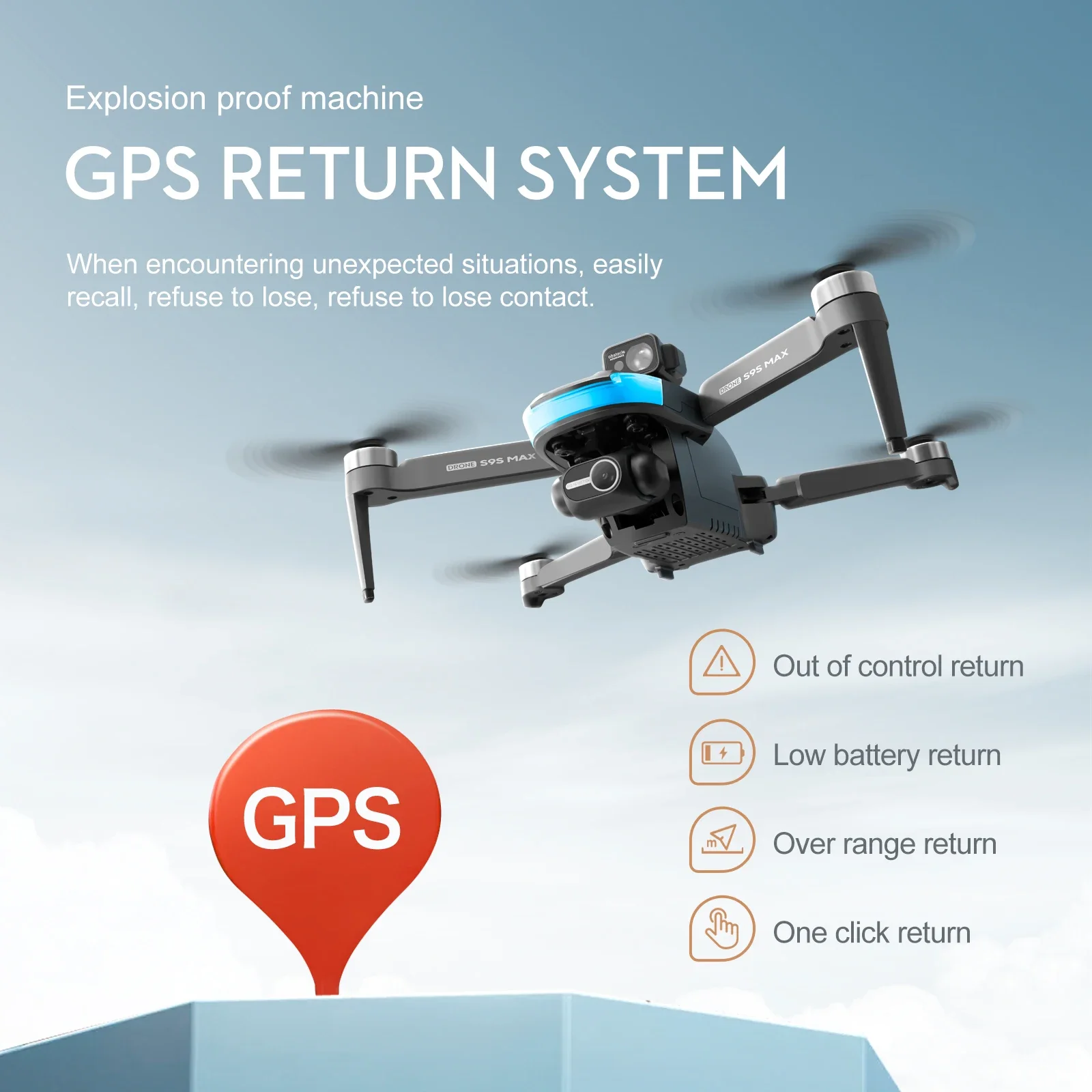 NEUE S9S MAX MINI Drone 4K 2-A – Drone Mapping Bewertung und Preis