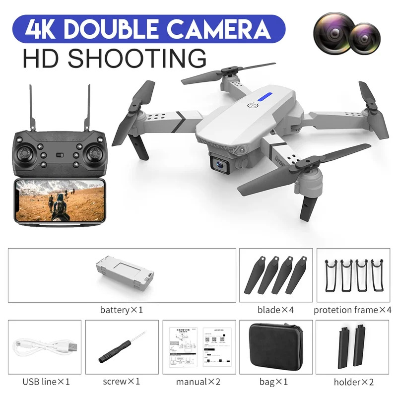 E88 ProIntelligent Folding Dro – Drone Cinematic Bewertung und Preis