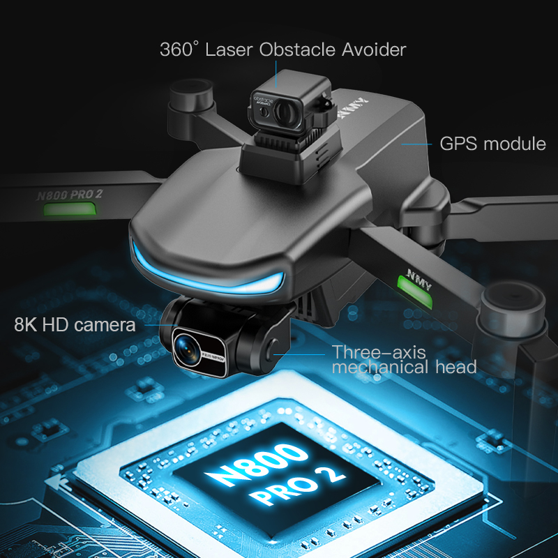 N800 PRO 2 GPS-Drohne Professi – Drone Photogrammetry Bewertung und Preis
