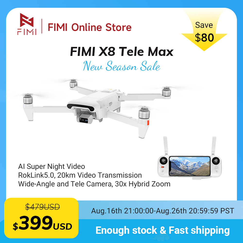 FIMI X8 Tele Max Drohne 4K Pro – Drone Thermal Imaging Bewertung und Preis