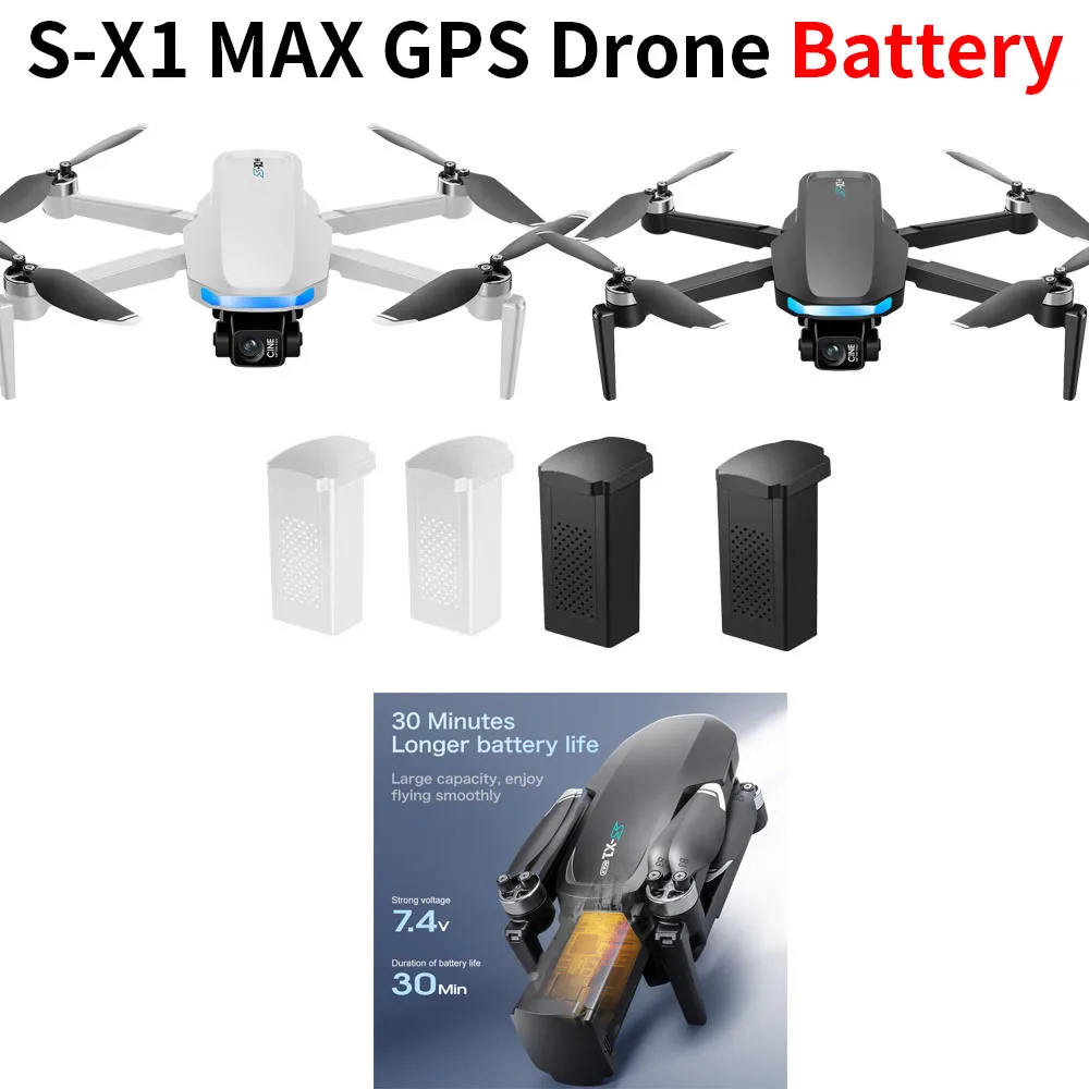 S-X1 MAX GPS Drohnen-Akku 7,4V – Drone Mapping Bewertung und Preis